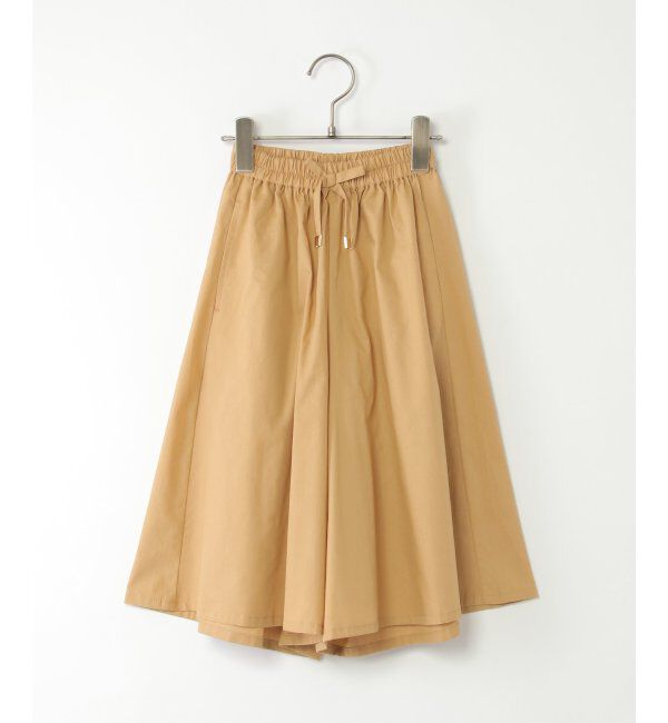 ikka kids「【親子おそろい】コットンボリュームスカーチョ（120~160cm）」|スカート|