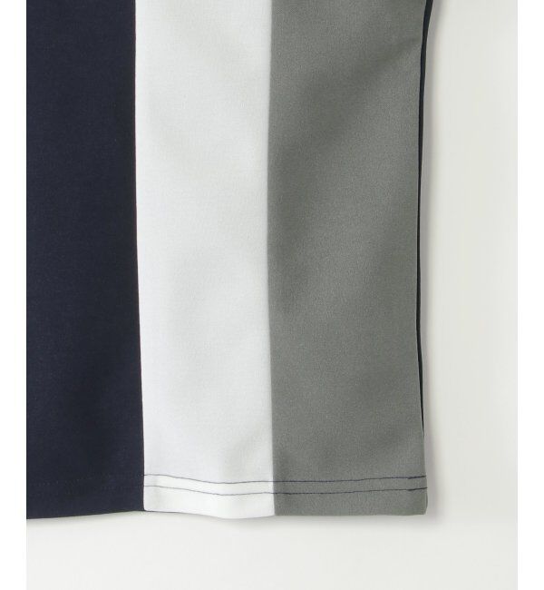 ikka kids「【親子おそろい】速乾COOL縦切り替えTシャツ（120~160cm）」|Tシャツ・カットソー|