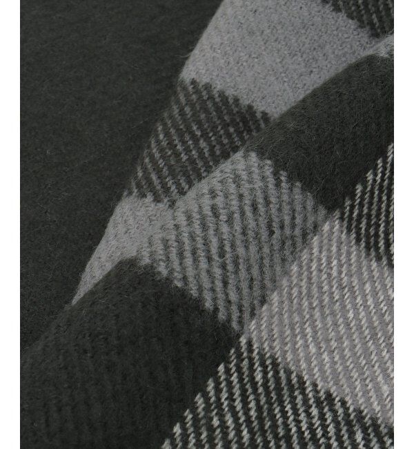 ikka「リバーシブルチェックマフラー」|マフラー|