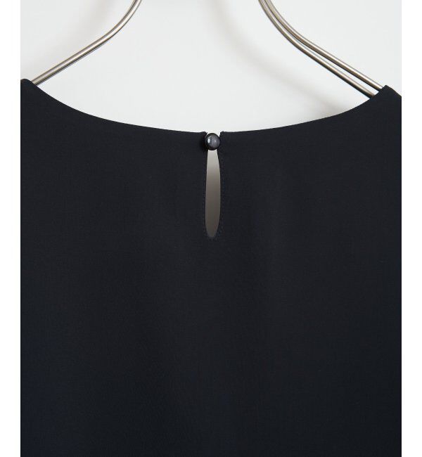 IKKA LOUNGE「ネックレス付き裾2段ブラウス」|シャツ・ブラウス|