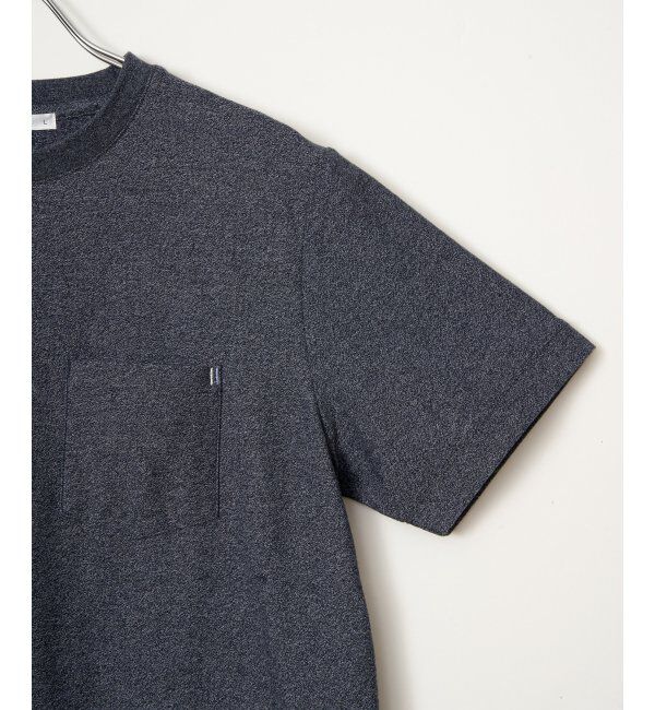 ikka「冷感DRYメランジ梨地Tシャツ」|Tシャツ・カットソー|