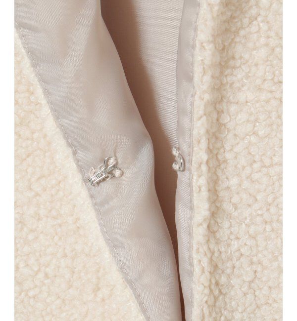 Lbc with Life「【2点セット】ボアベストキルトアウターセット」|ブルゾン・スタジャン|