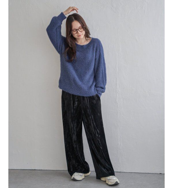 Lbc with Life「クラッシュベロアイージーパンツ」|その他|