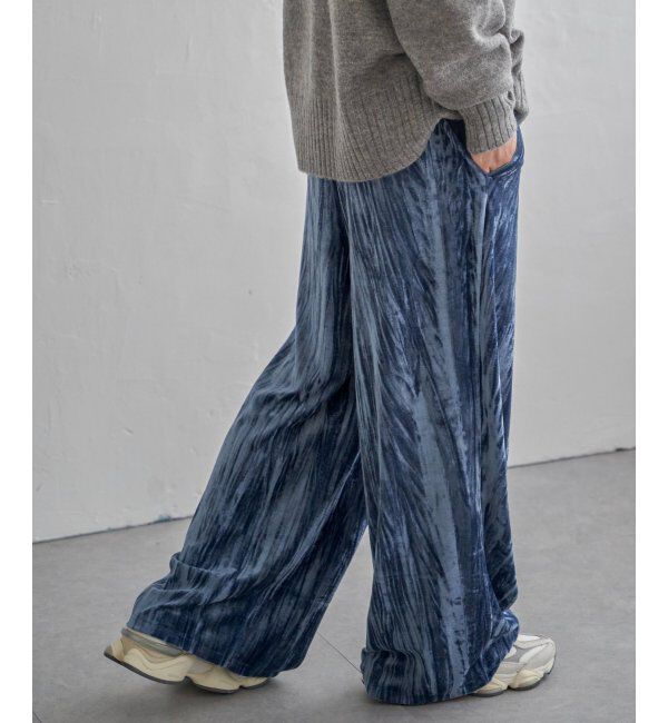 Lbc with Life「クラッシュベロアイージーパンツ」|その他|