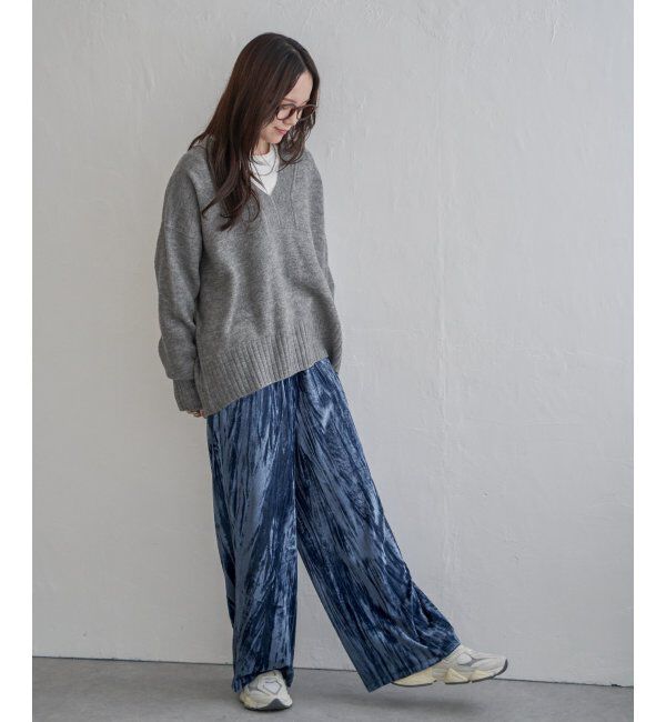 Lbc with Life「クラッシュベロアイージーパンツ」|その他|