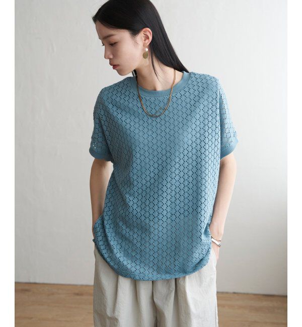 Lbc with Life「アイレットレースプルオーバー」|Tシャツ・カットソー|