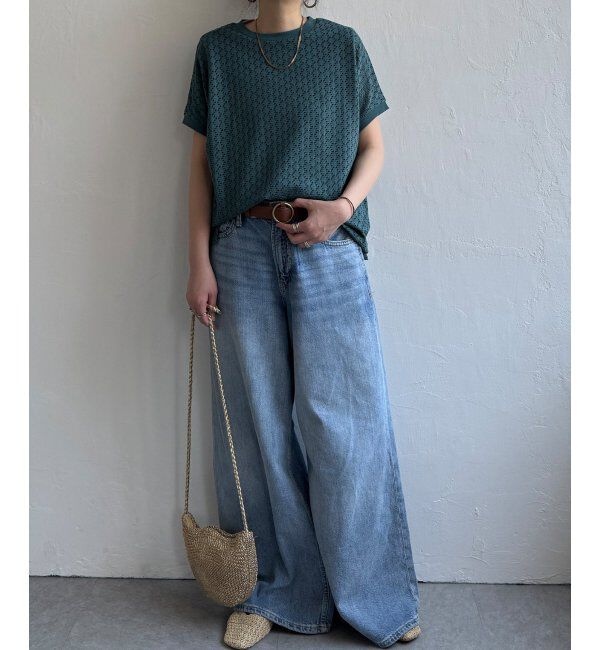 Lbc with Life「アイレットレースプルオーバー」|Tシャツ・カットソー|