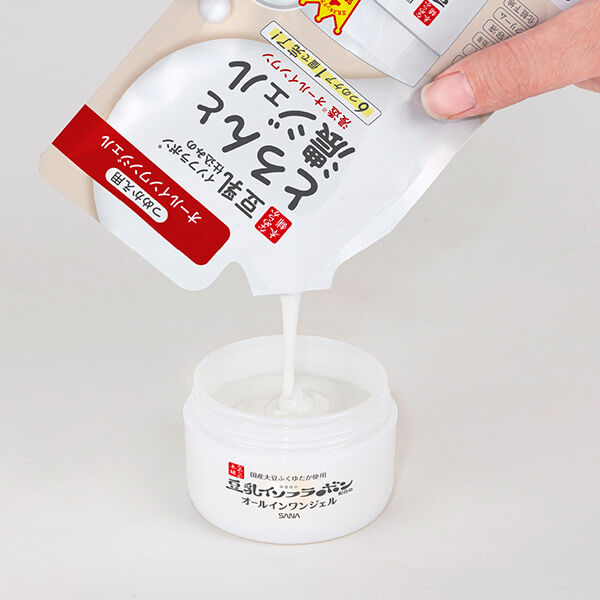 なめらか本舗「とろんと濃ジェル つめかえ用」|化粧水|