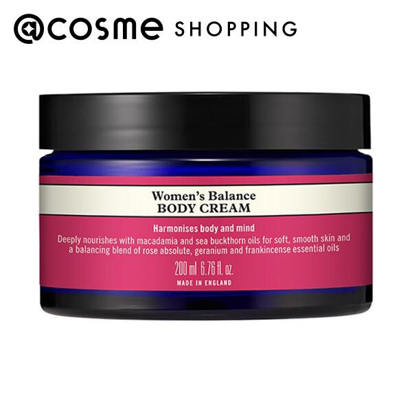  「ニールズヤード レメディーズ ウーマンズバランス ボディクリーム (200ml)」|ボディ保湿|その他