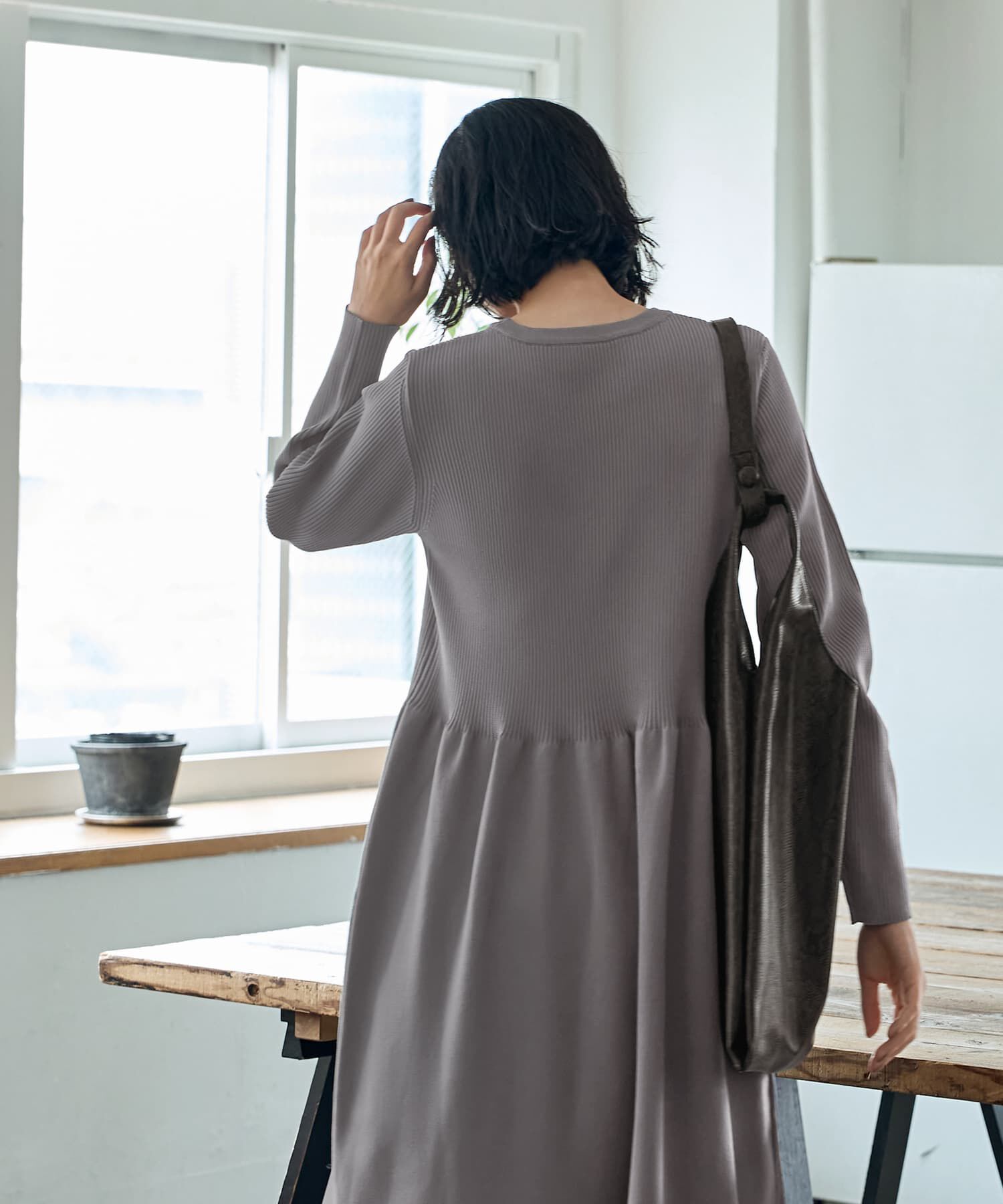 STYLE DELI「スポンディッシュ立体スカートワンピース」|ワンピース|