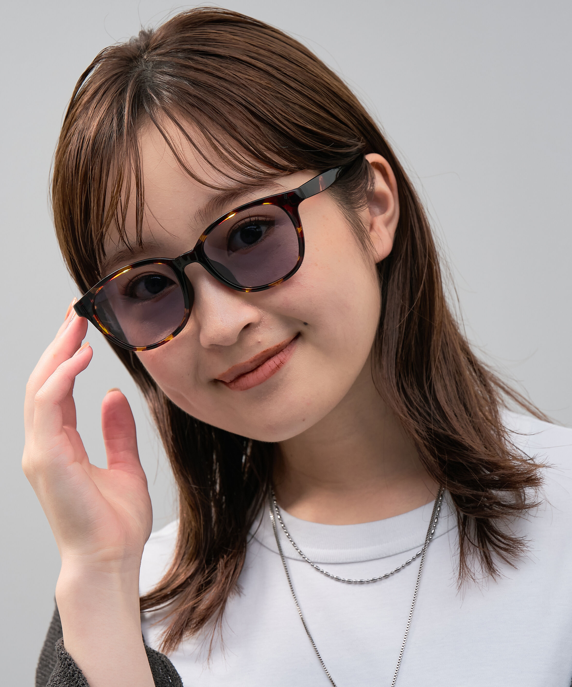  「SUNCUTGlasses/UV100%CUT ウェリントン型 サングラス | カラーレンズ 軽量 TR素材 紫外線対策 UVカット」|サングラス|