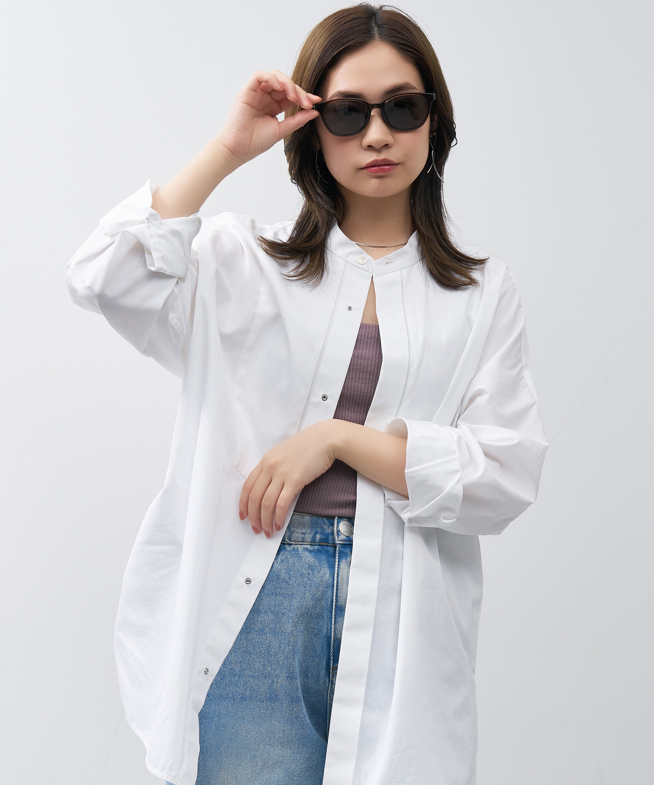  「SUNCUTGlasses/UV100%CUT ウェリントン型 サングラス | カラーレンズ 軽量 TR素材 紫外線対策 UVカット」|サングラス|