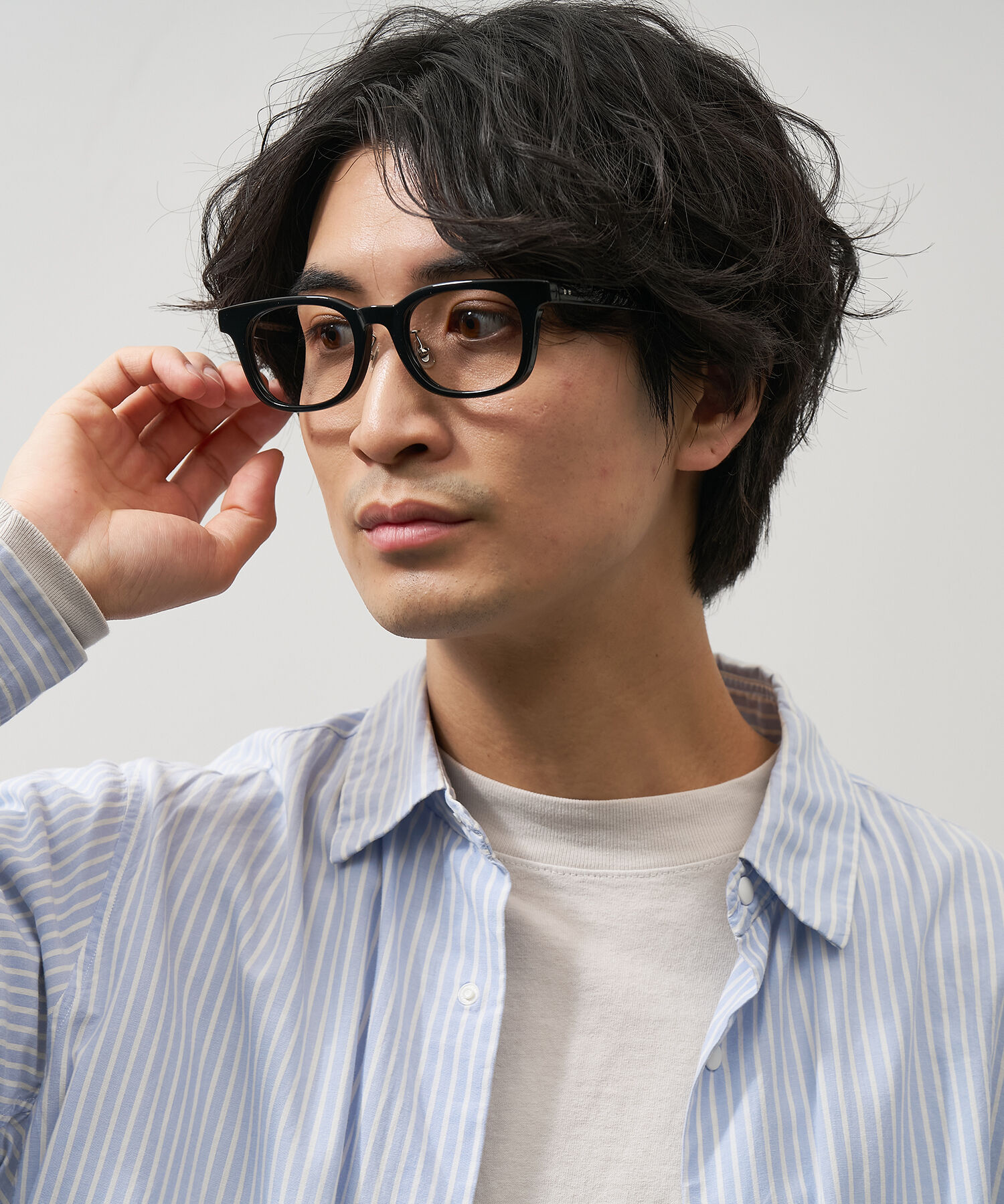  「Zoff | JOURNAL STANDARD relume ウェリントン型 2way メガネ サングラス 偏光 ジャーナルスタンダード N&D」|サングラス|