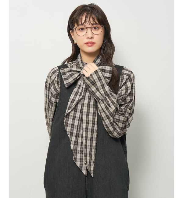  「ボストン型 メガネ｜中顔面短縮みえメガネ 軽量 大人可愛い おうちメガネ 伊達メガネ レンズ交換券付」|メガネ|