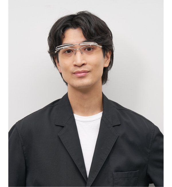  「スクエア型 跳ね上げ式メガネ フリップアップ FLIPUP ビジネス  レンズ交換券付」|メガネ|