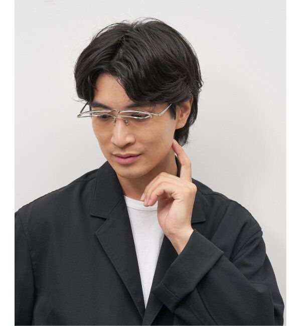  「スクエア型 跳ね上げ式メガネ フリップアップ FLIPUP ビジネス  レンズ交換券付」|メガネ|