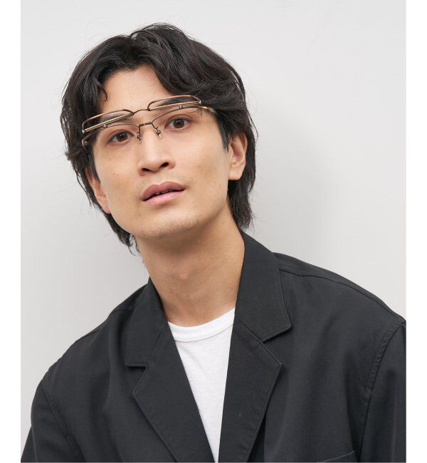  「スクエア型 跳ね上げ式メガネ フリップアップ FLIPUP ビジネス  レンズ交換券付」|メガネ|