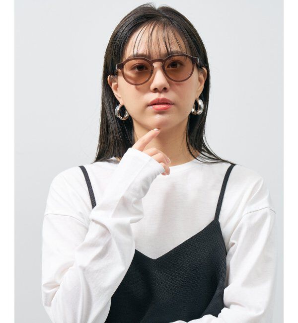  「クラウンパント型 調光サングラス｜UNITED ARROWS ﾚﾝｽﾞの色が変わる 紫外線対策 ユナイテッドアローズ」|サングラス|