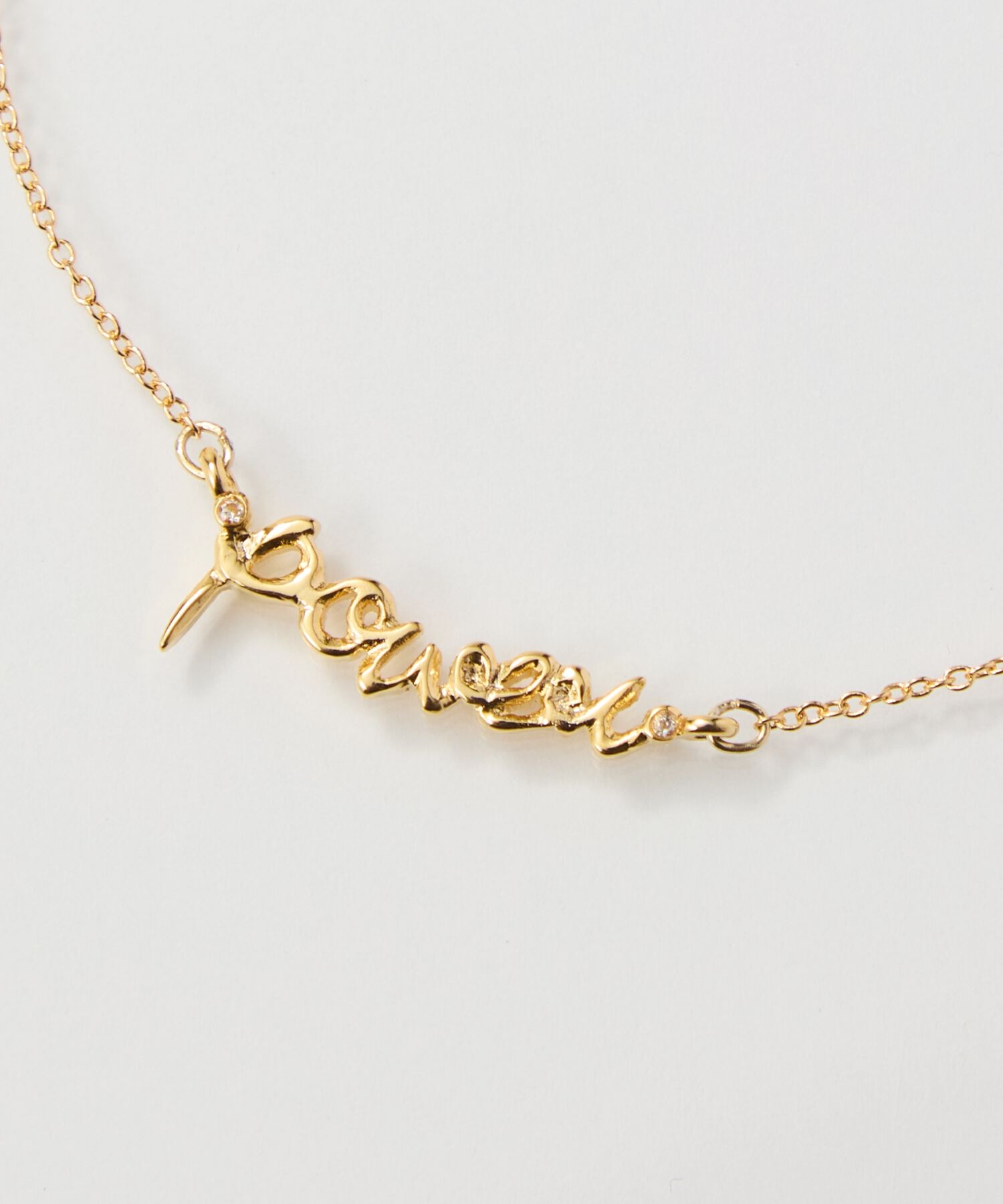 Phoebe「ラッキーレターブレスレット(パワー)」|ブレスレット・バングル|