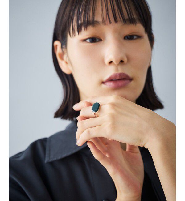 Jouete「[ジェム] リング グリーンジャスパー」|リング|