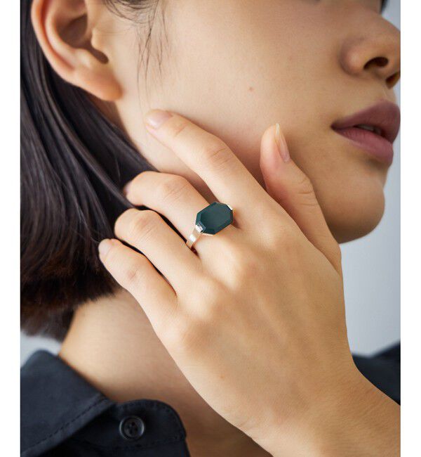 Jouete「[ジェム] リング グリーンジャスパー」|リング|