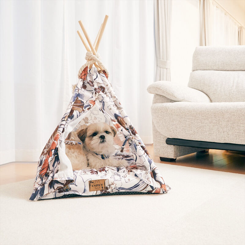 BACKYARD FAMILY「犬 猫 ハウス おしゃれ 室内 楽天 キャットハウス ドッグハウス ティピーテント ペットハウス」|その他|