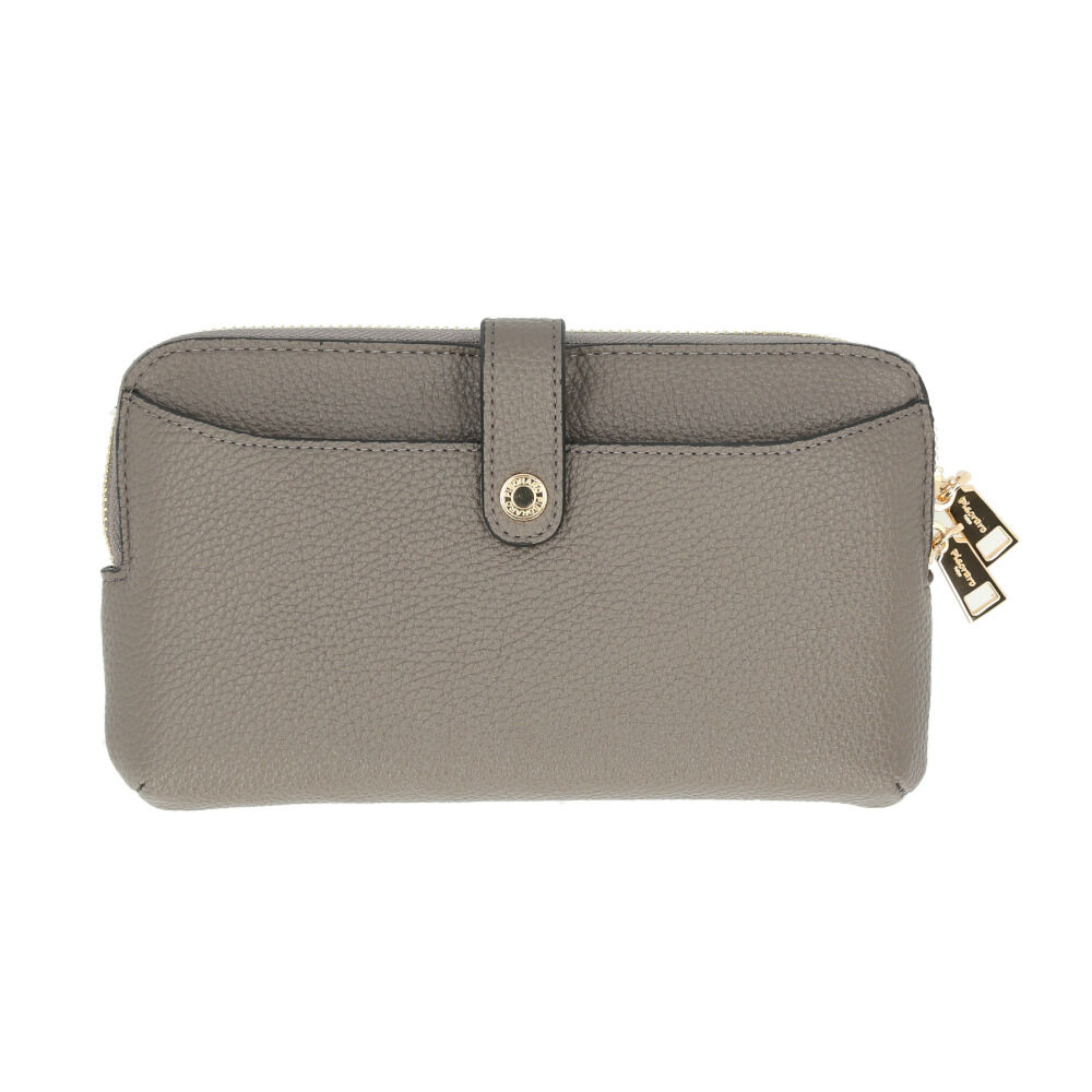 BACKYARD FAMILY「スマホショルダー 財布 通販 ピソラロ pisoraro ピソラロ財布 スマホショルダーバッグ」|ショルダー・メッセンジャー|グレー1