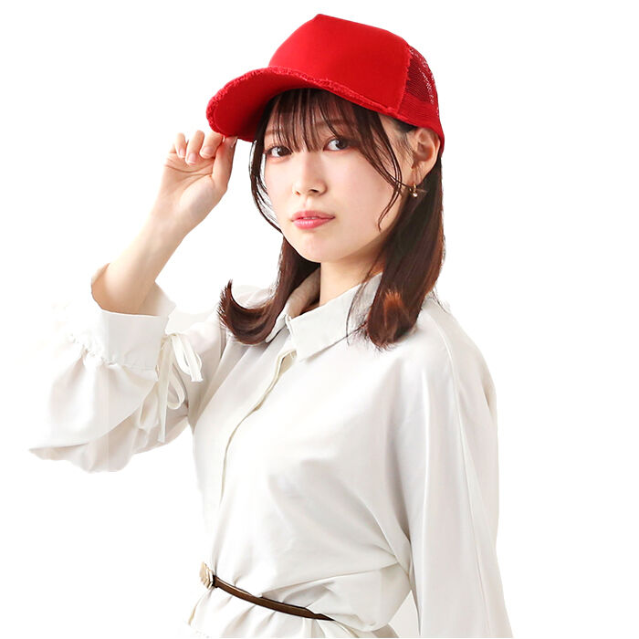 BACKYARD FAMILY「ベーシックエンチ キャップ 通販 帽子 ダメージメッシュキャップ ソリッドツイル メッシュキャップ」|キャップ・キャスケット|