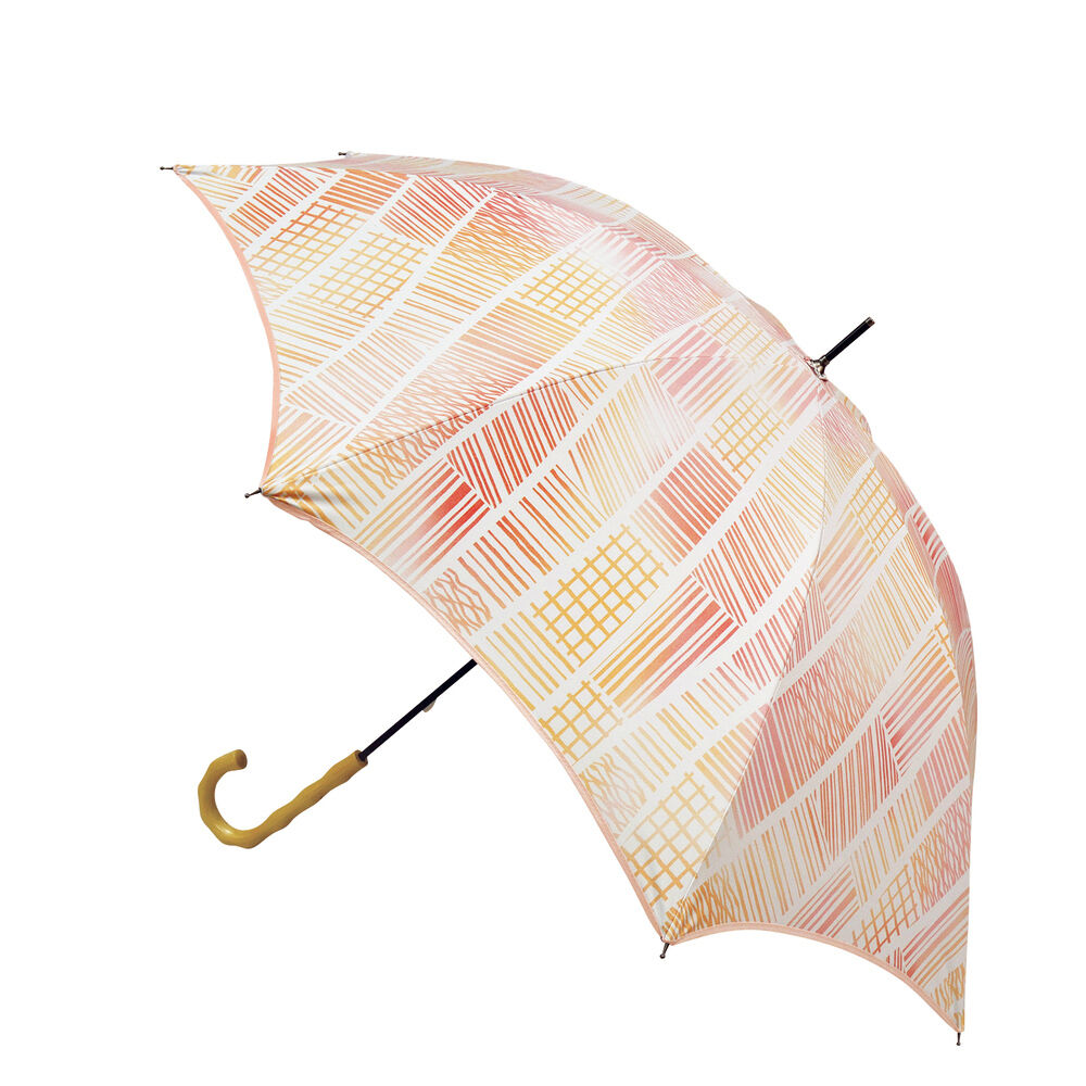 BACKYARD FAMILY「晴雨兼用傘 長傘 遮光 通販 晴雨兼用 日傘 雨傘 かさ カサ レディース 手開き」|傘|レッド2