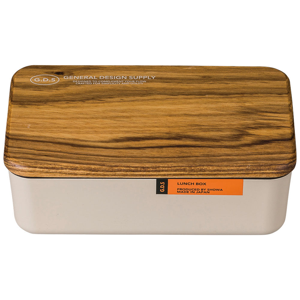 BACKYARD FAMILY「弁当箱 一段 通販 日本製 国産 ランチボックス 木蓋 お弁当箱 600ml 1段 定番 おしゃれ」|食器・キッチングッズ|ホワイト1