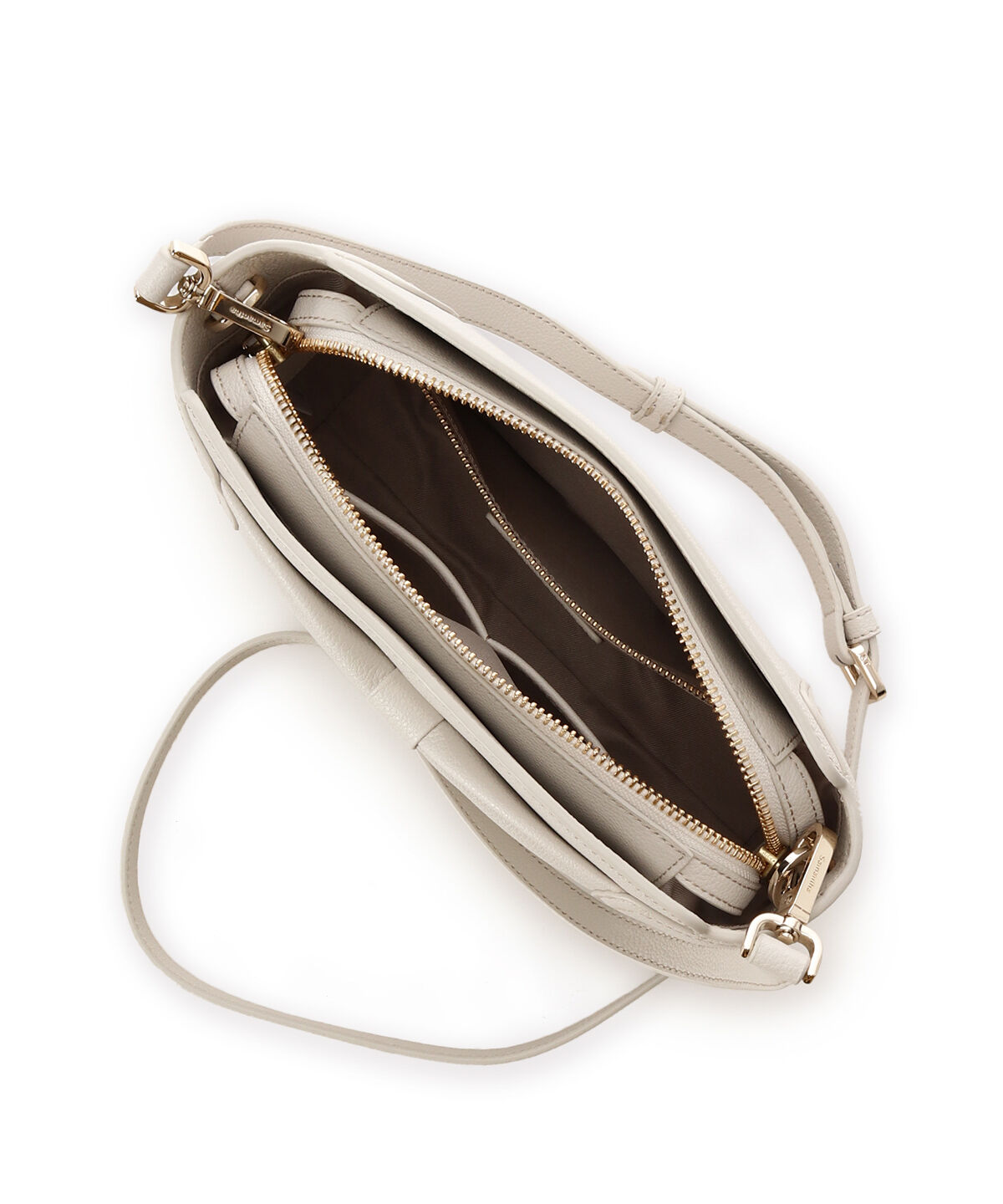 Samantha Thavasa「リボンモチーフ スプリットレザーショルダーバッグ」|ショルダー・メッセンジャー|