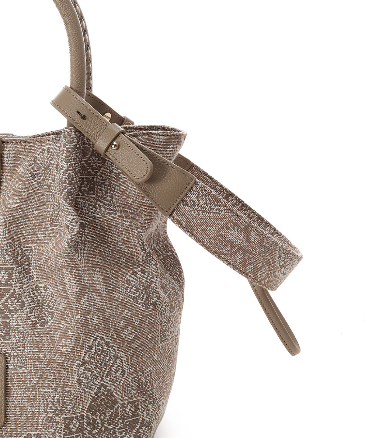 Samantha Thavasa「エキゾチックモチーフジャガード巾着バッグ」|ショルダー・メッセンジャー|