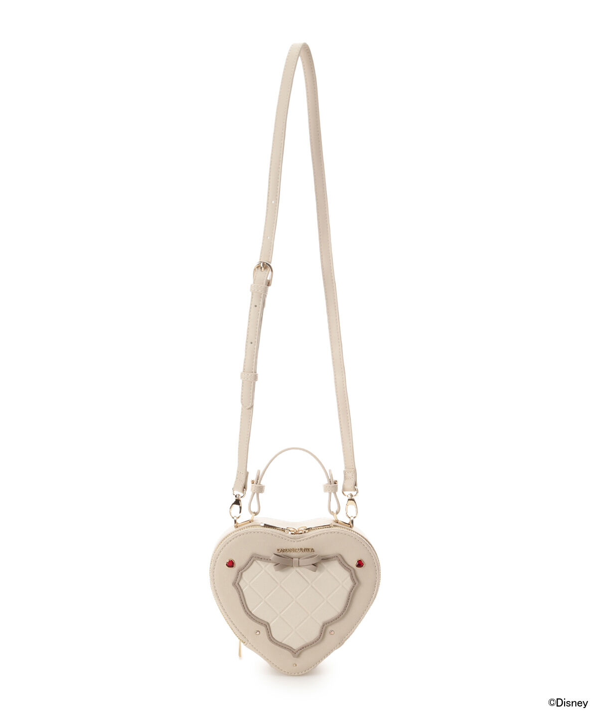 Samantha Vega「『美女と野獣』「ベル」コレクション　ハート型ショルダーバッグ」|ショルダー・メッセンジャー|