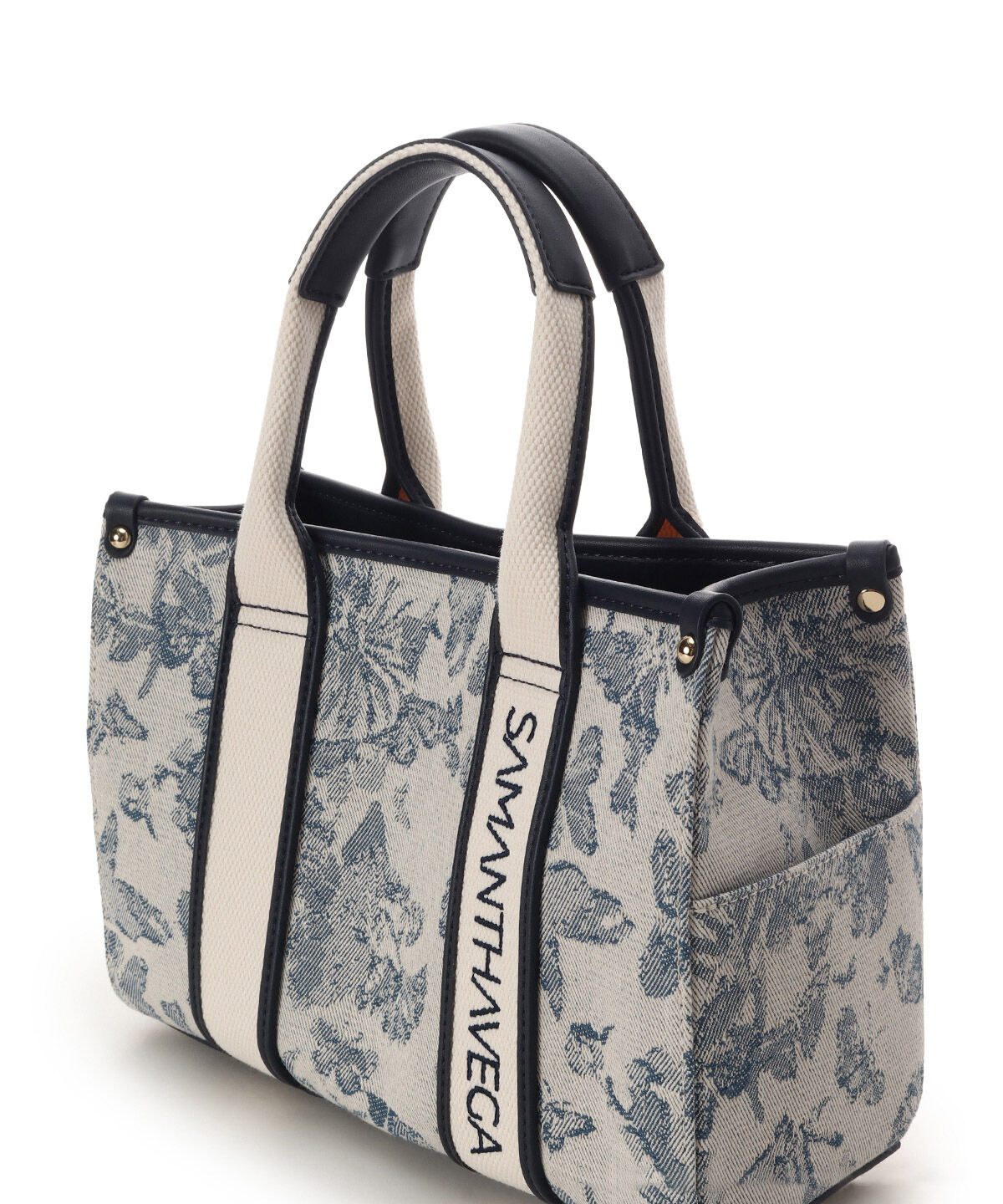 Samantha Vega「ロゴテープジャガード調トートバッグ（小）」|トートバッグ|