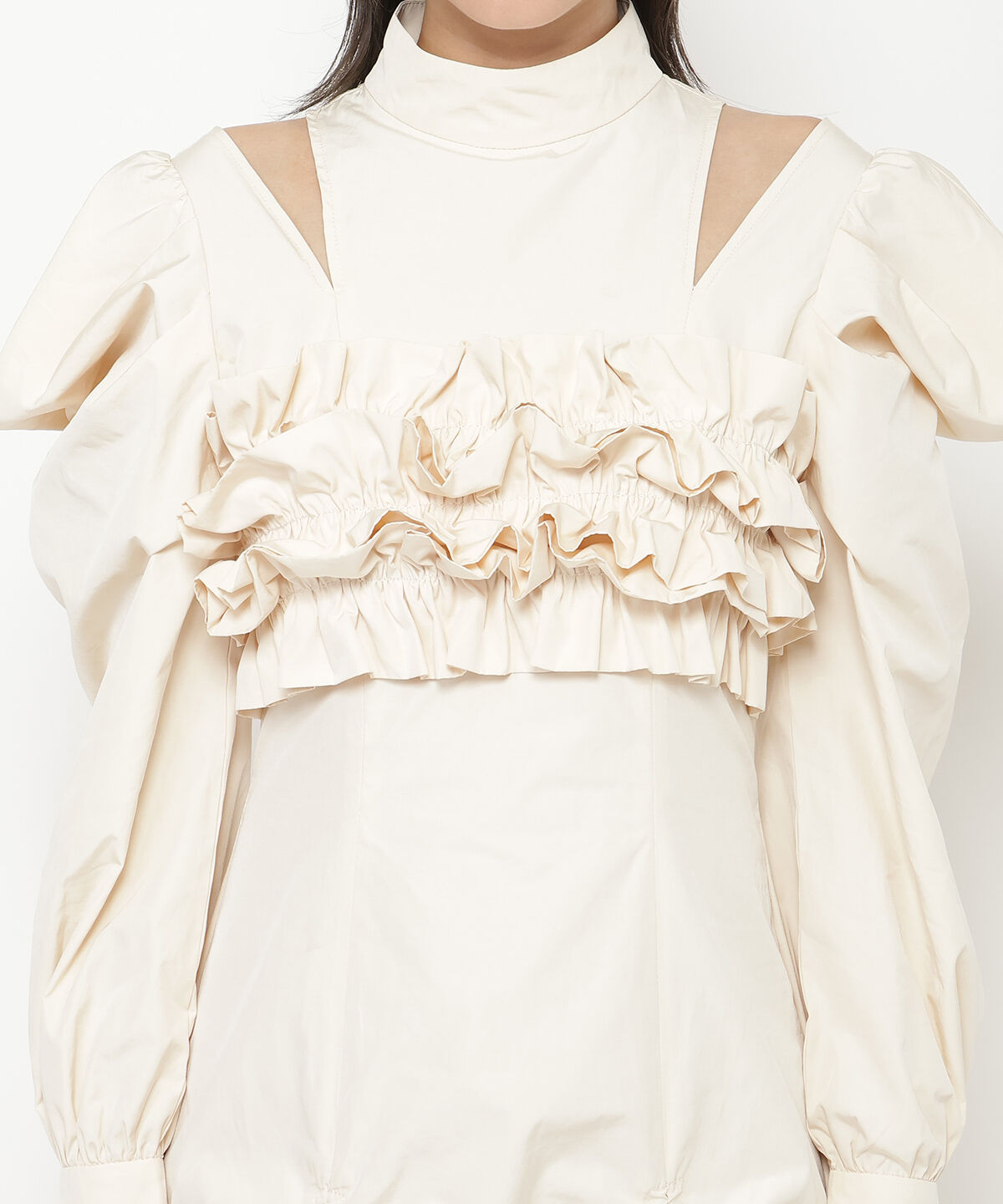 REDYAZEL「フリルドロストワンピース」|ワンピース|