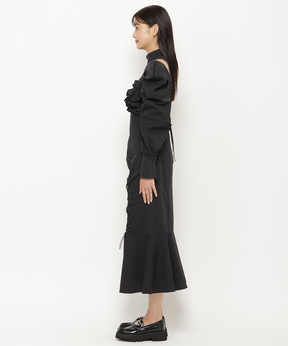 REDYAZEL「フリルドロストワンピース」|ワンピース|