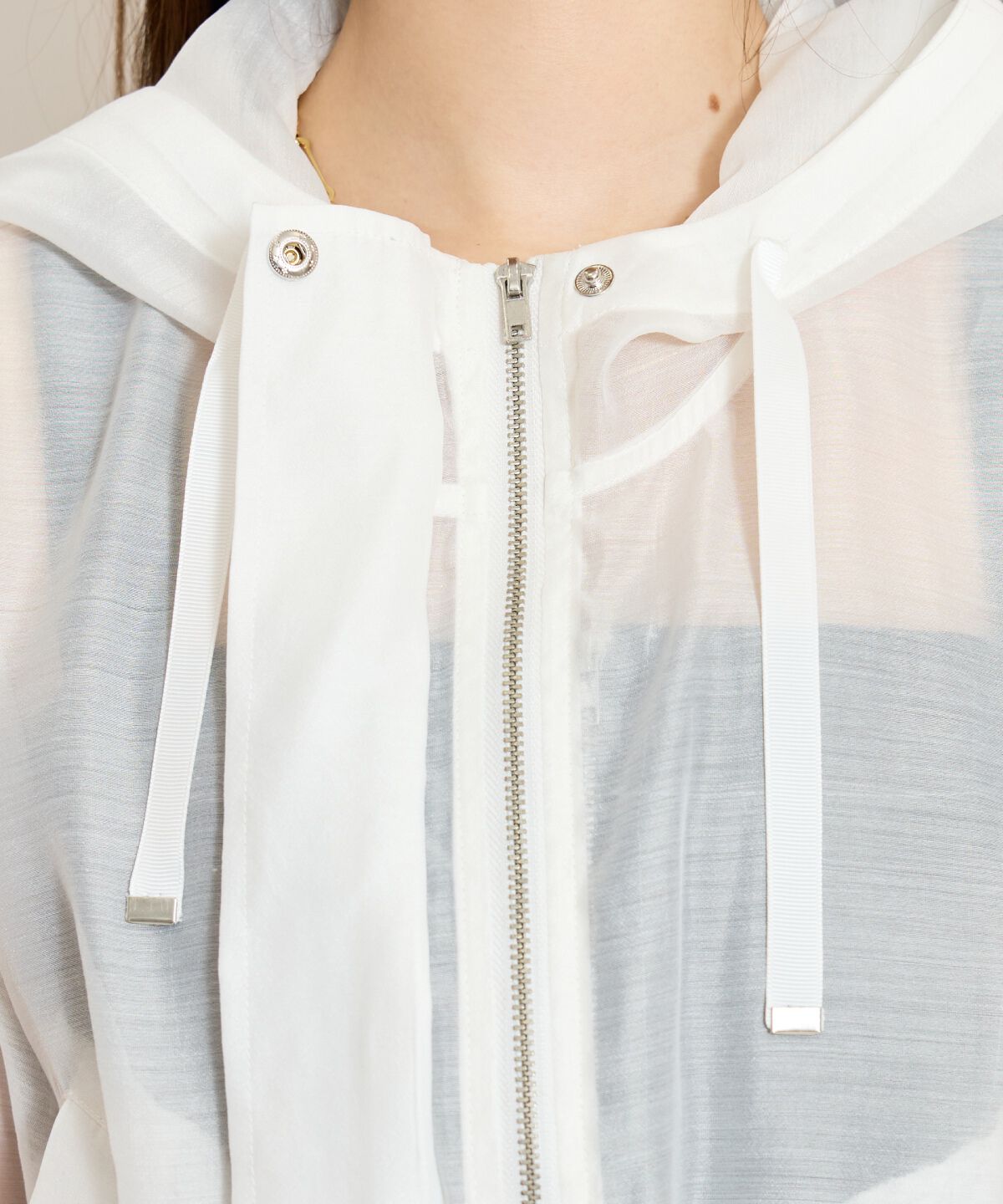 WILLSELECTION「シアーフードブルゾン」|ブルゾン・スタジャン|