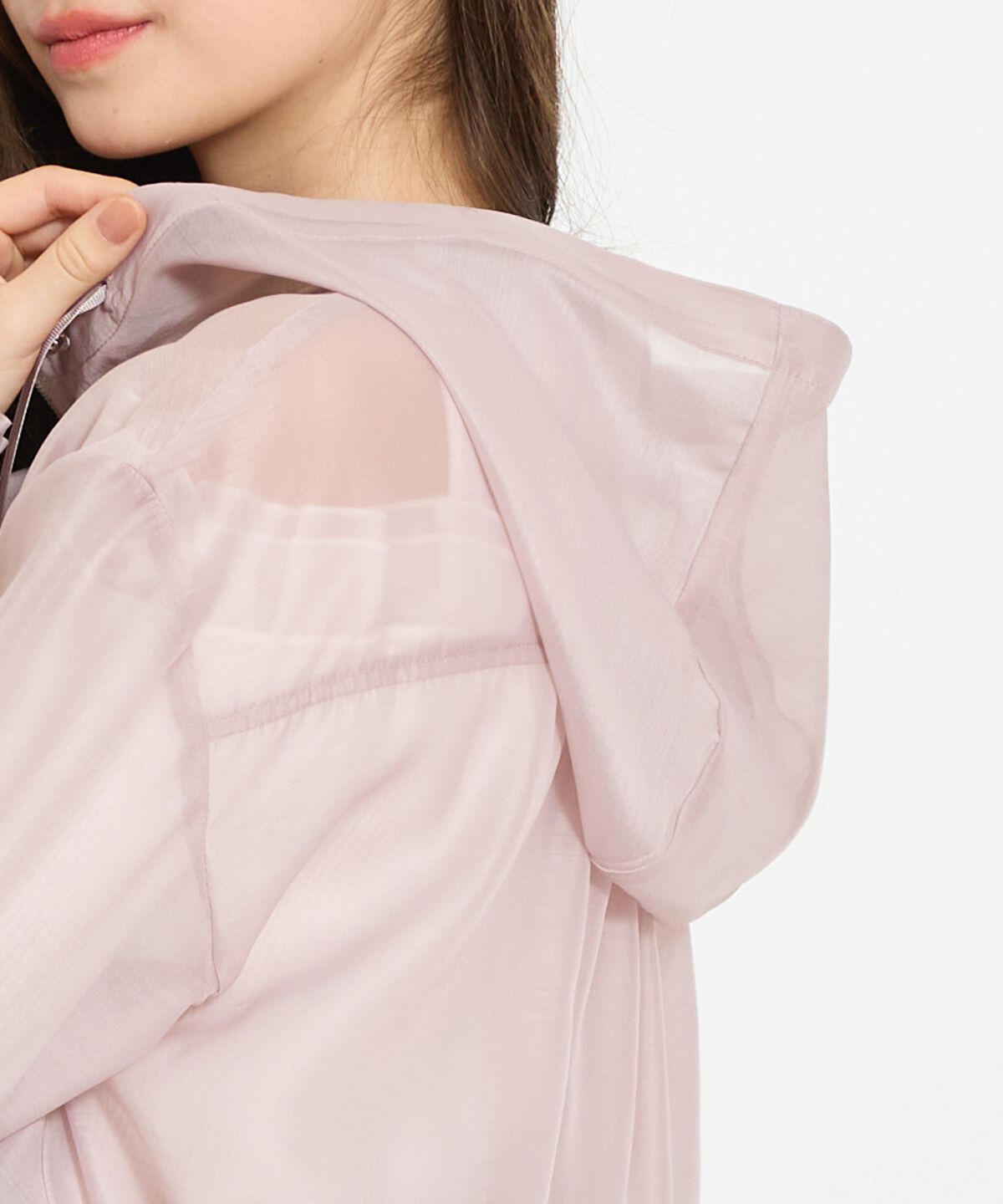 WILLSELECTION「シアーフードブルゾン」|ブルゾン・スタジャン|