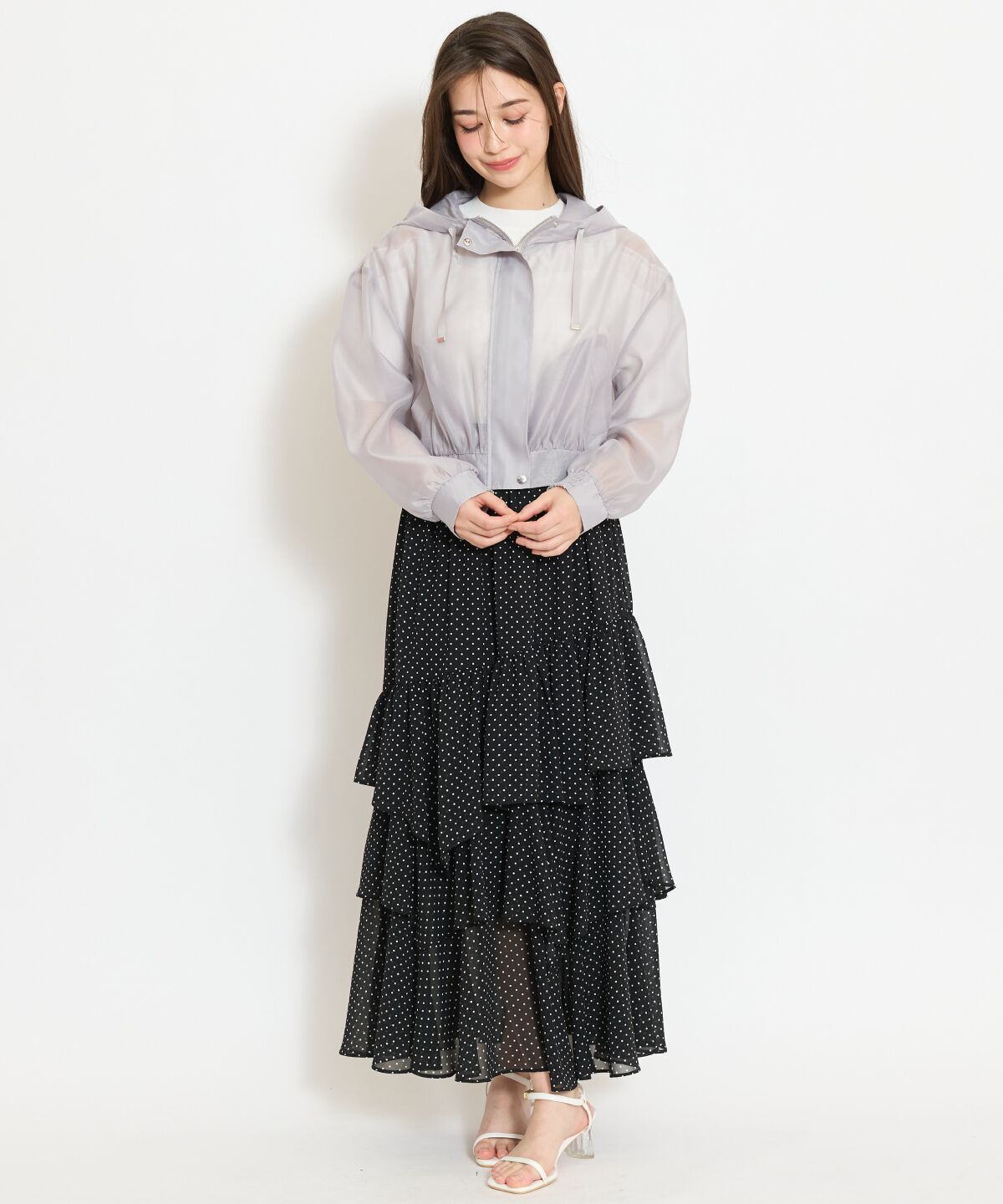 WILLSELECTION「シアーフードブルゾン」|ブルゾン・スタジャン|