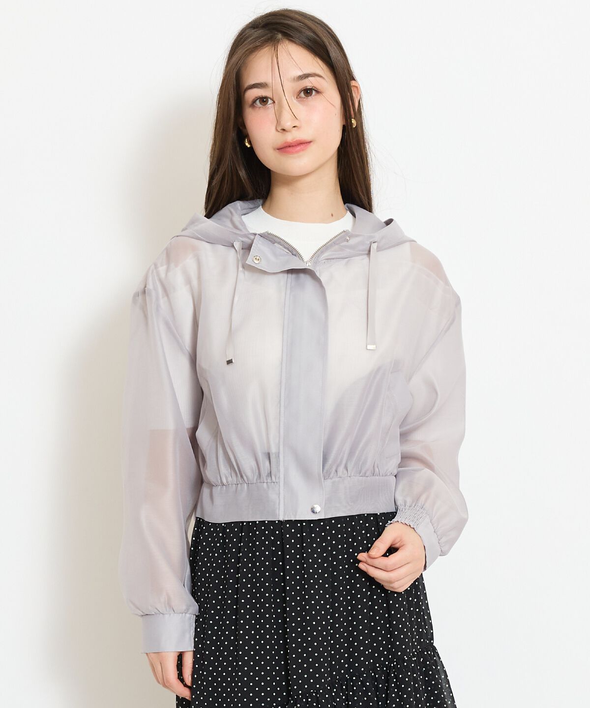 WILLSELECTION「シアーフードブルゾン」|ブルゾン・スタジャン|