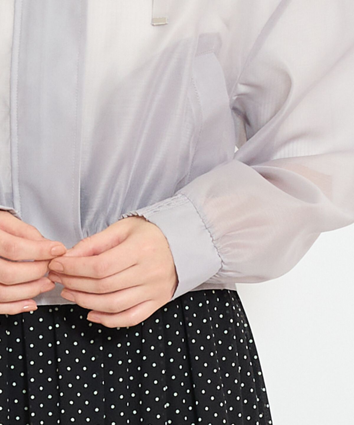 WILLSELECTION「シアーフードブルゾン」|ブルゾン・スタジャン|