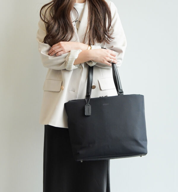 MACKINTOSH PHILOSOPHY「マッキントッシュ フィロソフィー ミア A4 11inch トートバッグ 11205」|トートバッグ|ブラック