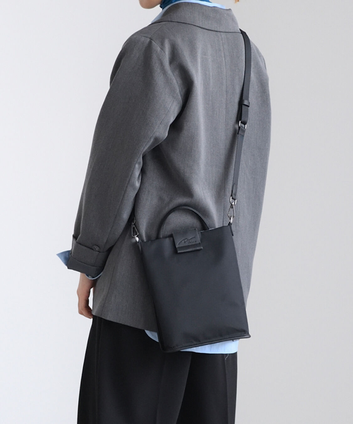 W&.Day/Night「W&.Day/Night/ダブルアンドデイナイト スック ショルダーバッグ 15181」|ショルダー・メッセンジャー|ブラック