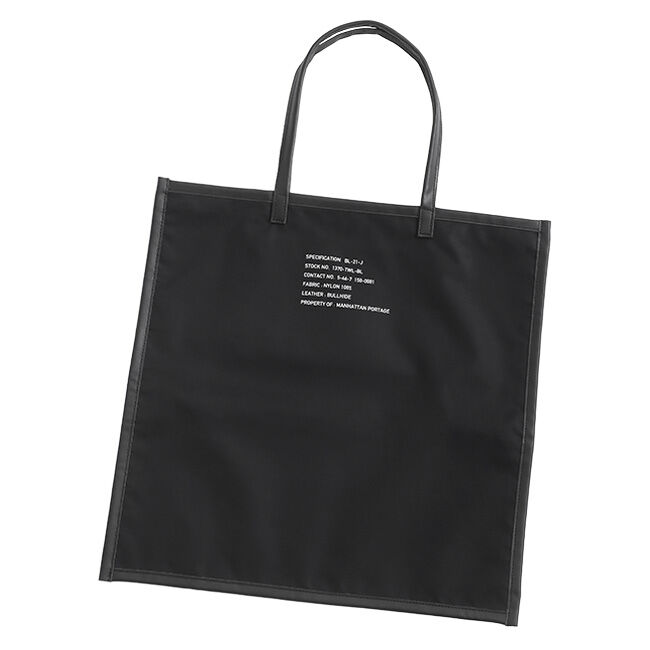 Manhattan Portage BLACK LABEL「CHARLTON TOTE BAG TWILL」|トートバッグ|BLK
