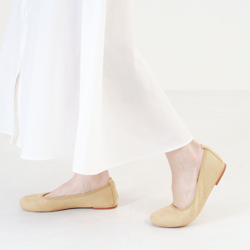 ORiental TRaffic「【柔らかい】ポケッタブルラウンドトゥパンプス/R-4004 パンプス 持ち運び可能 クッション 軽量」|パンプス|