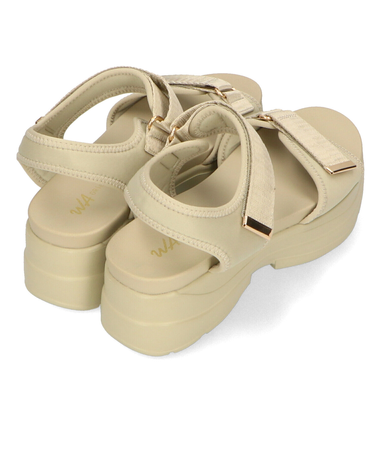 WA Oriental TRaffic「【追加】ダブルベルトスポーツサンダル/42207 スポサン 柔らかい 人気 軽い トレンド 厚底 再入荷」|サンダル|