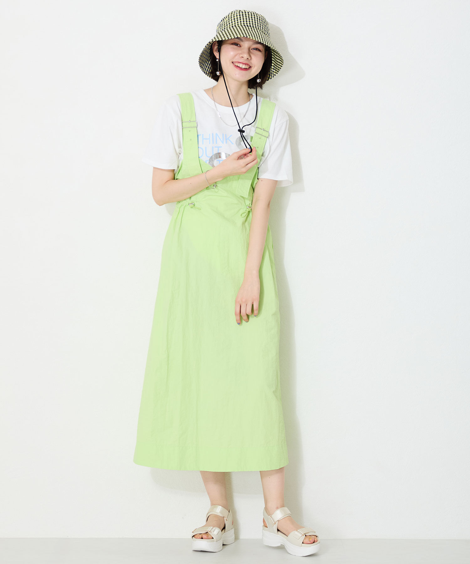 WA Oriental TRaffic「【追加】ダブルベルトスポーツサンダル/42207 スポサン 柔らかい 人気 軽い トレンド 厚底 再入荷」|サンダル|