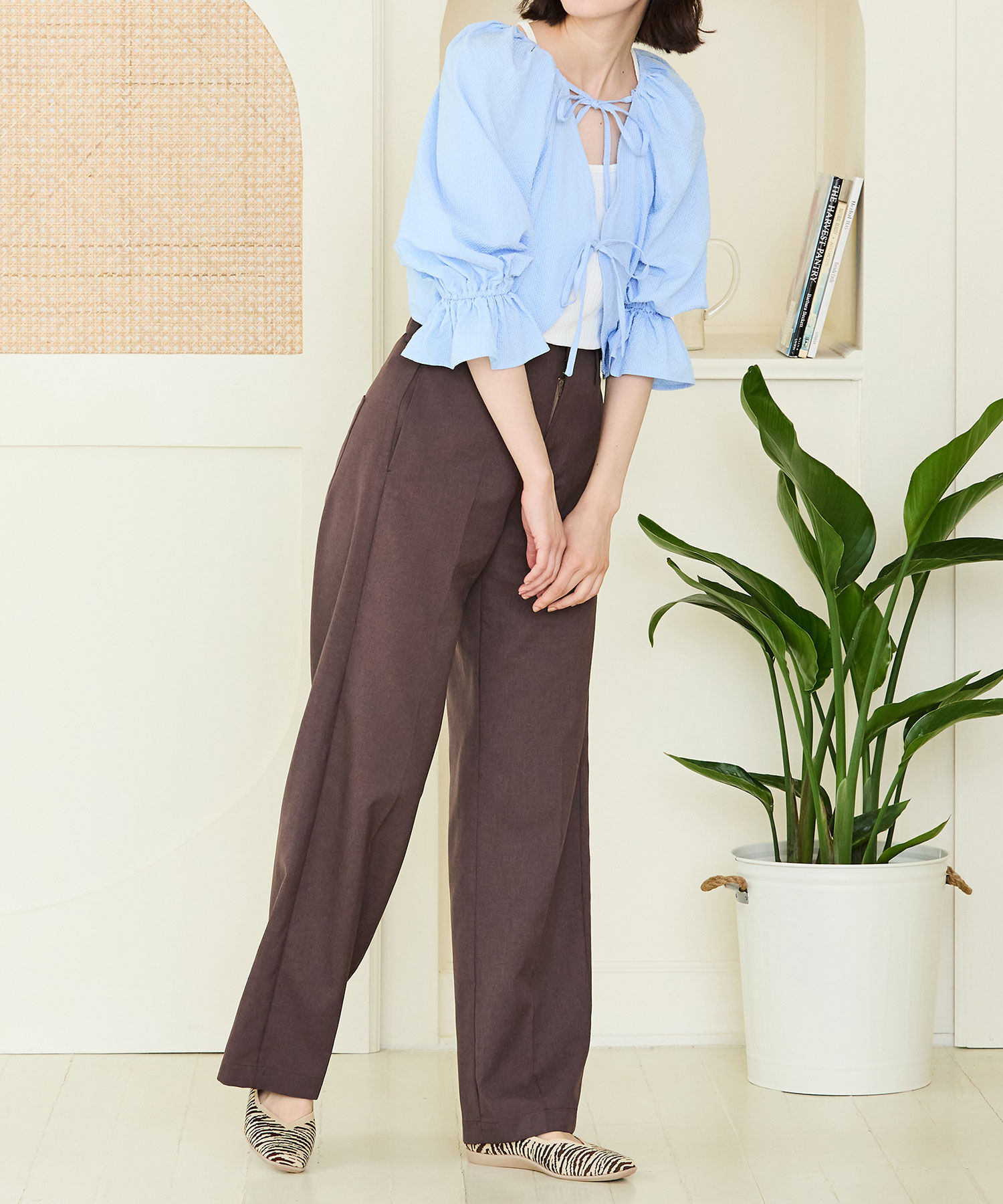 ORiental TRaffic「【洗濯OK】 ニット パンプス /R-3215 軽量 フラット ニット 通気性 柔らかい」|パンプス|