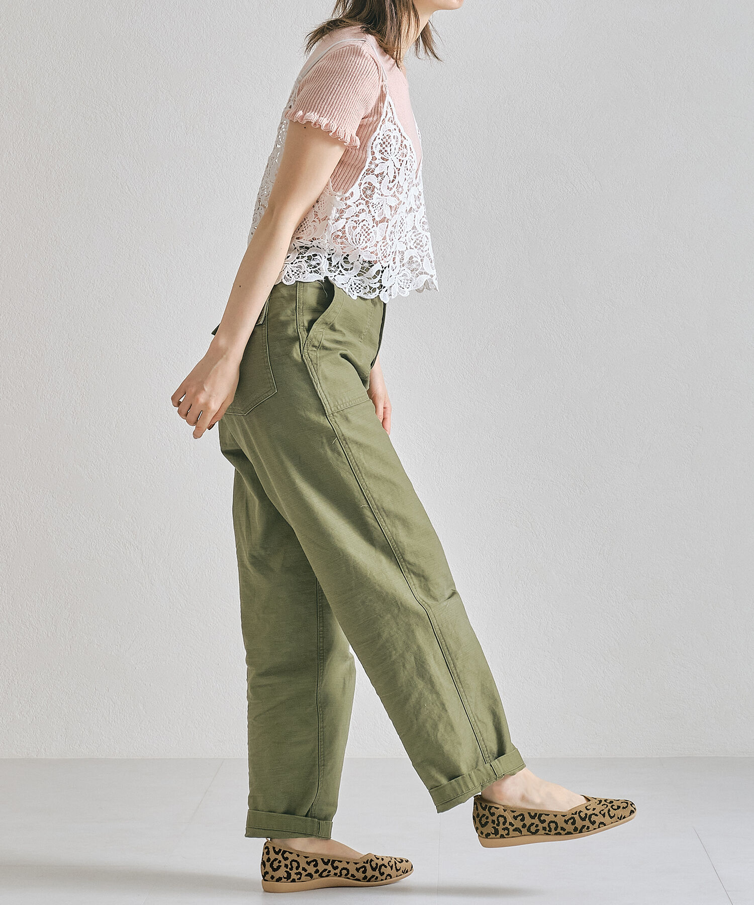 ORiental TRaffic「【洗濯OK】 ニット パンプス /R-3215 軽量 フラット ニット 通気性 柔らかい」|パンプス|