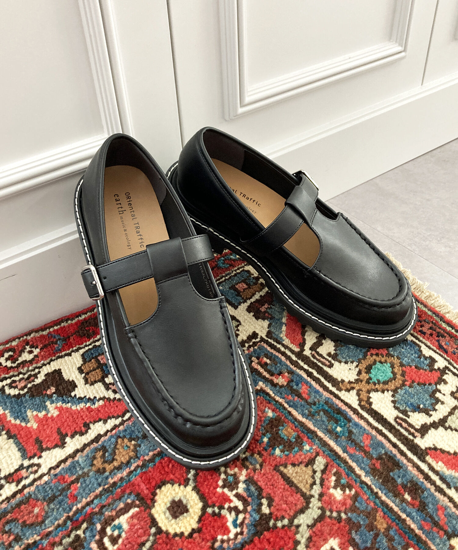 ORiental TRaffic「【ローファー】Tストラップシューズ/31382」|ローファー|